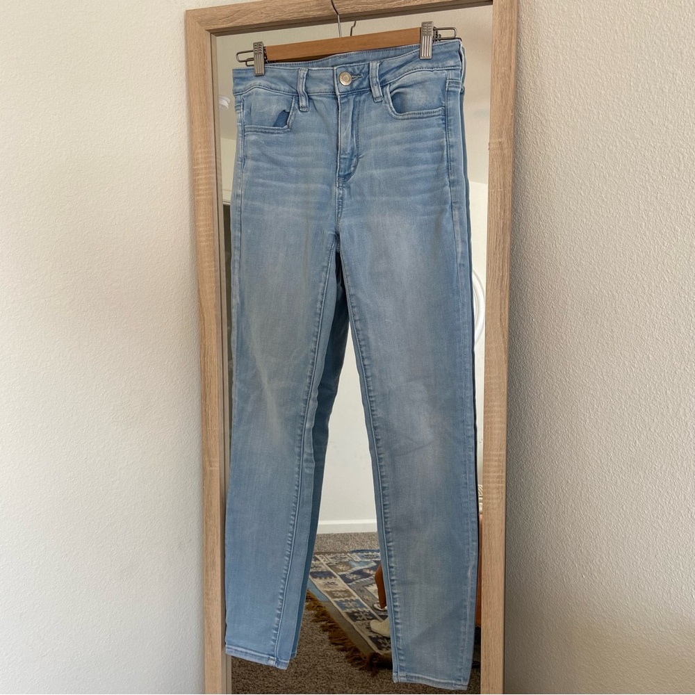 American Eagle High Rise Jegging super stretch